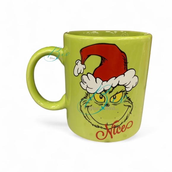 Grinch Naughty Nice Green Mug - Picture 3 of 3